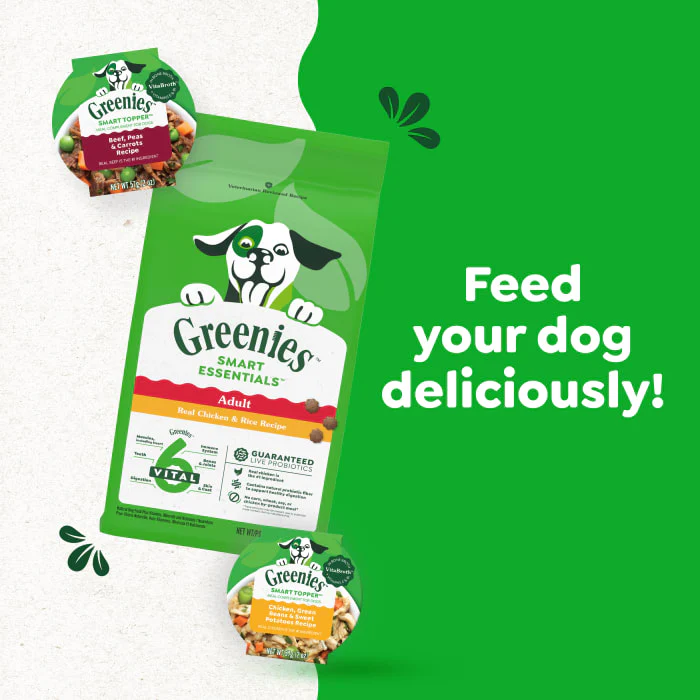 Greenies Smart Topper Wet Mix-In for Dogs, Beef, Peas & Carrots Recipe, 2 oz. Tray - Image 7