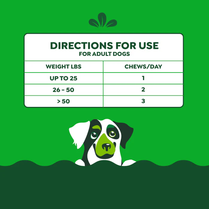 Greenies Supplements Calming Chews for Dogs Chicken Flavor, 7.3 oz. Container of 40 ct. Soft Chews - Image 9