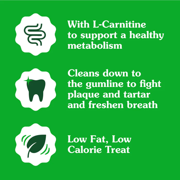 GREENIES Weight Management Petite Natural Dog Dental Care Chews Weight Control Dog Treats, 27 oz. Pack (45 Treats) - Image 6